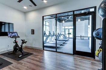State-of-the-art fitness center w/ hiit room & peloton bikes